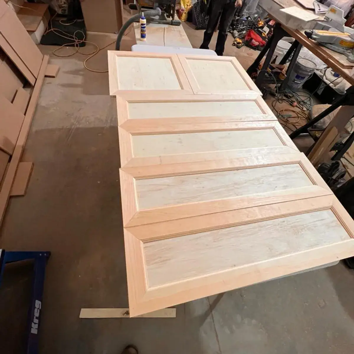 Shop Fabrication: Doors and face frames are built in our own cabinet shop, not ordered from a catalog
